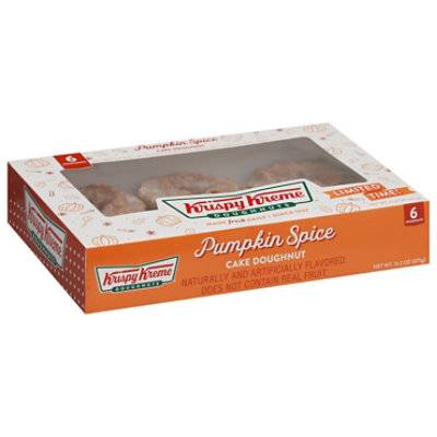 Krispy Kreme Pumpkin Spice Doughnuts - 6-2.5 Lb
