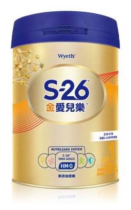 S-26金愛兒樂嬰兒配方HMO-1號850g(箱*6) #170793