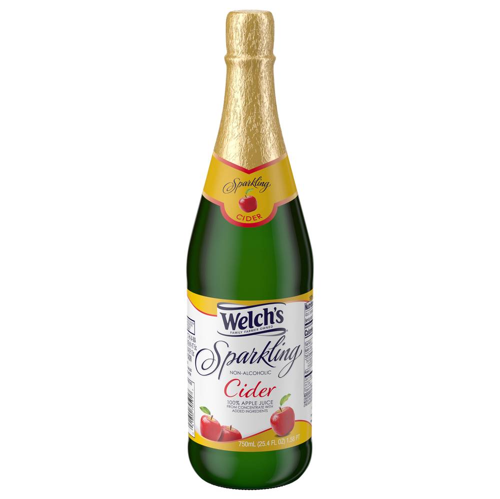 Welch's Sparkling 100% Apple Juice (25.4 fl oz)