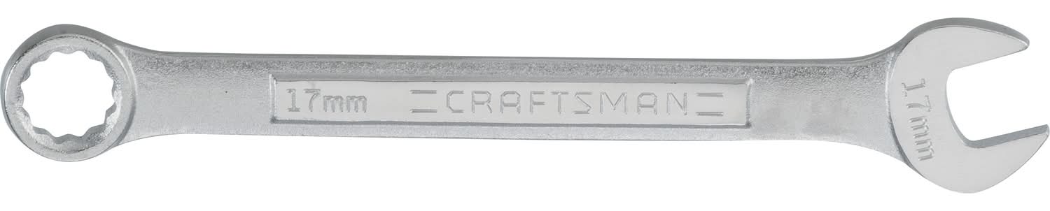 Craftsman 17 Mm X 17 Mm 12 Point Metric Combination Wrench 8.3 In. L 1 Pc