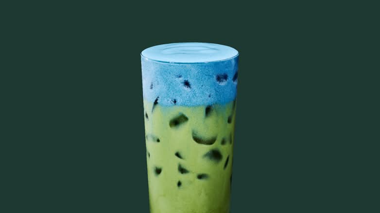 Iced Blue Coconut Matcha