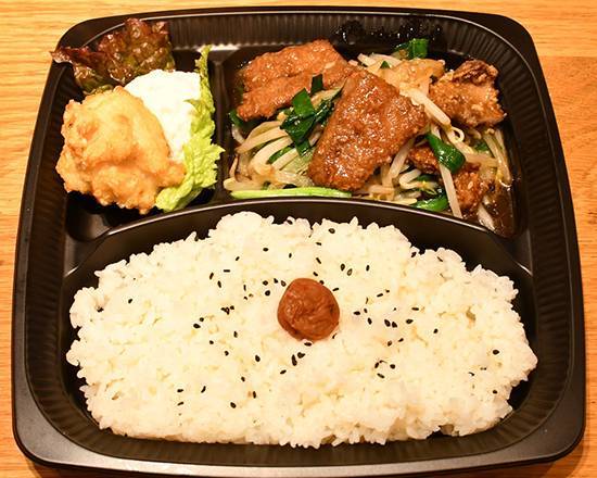 レバニラ弁当