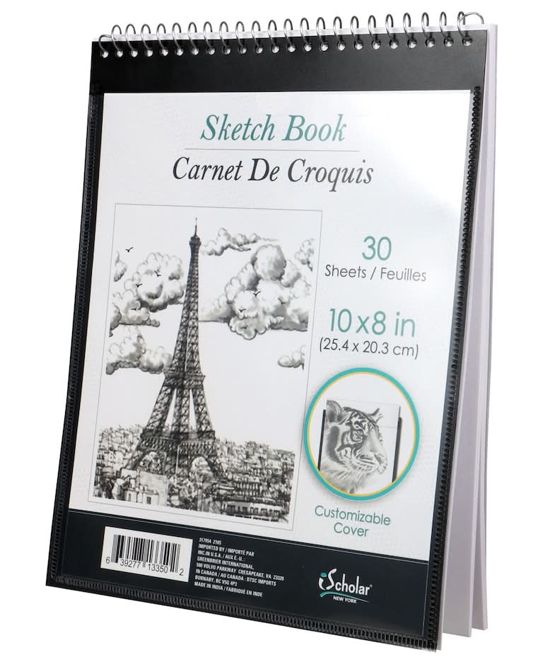 Jot Sketchbook 30 Sheets, 10x8 in