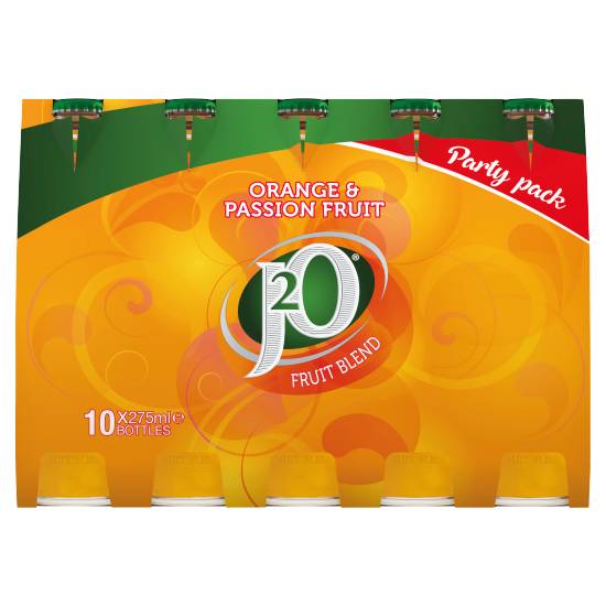 J2O Orange & Passion Fruit (10 x 275ml)