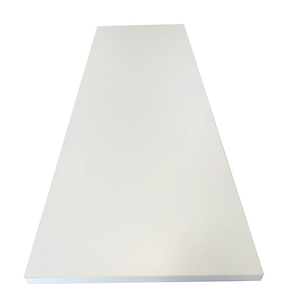 Nb 0.63 In. H X 10 In. W X 23.6 In. D White Wood Shelf Board