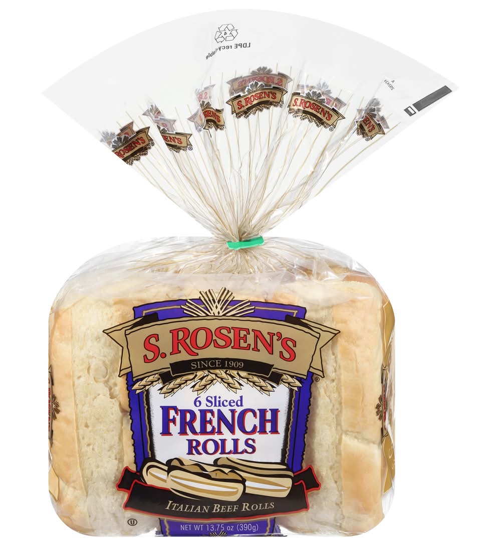 S. Rosen's Sliced French Rolls (13.5 oz)