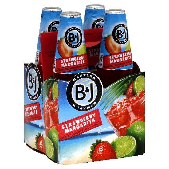 Bartles & Jaymes Strawberry Margarita (4x 12oz bottles) Delivery Near