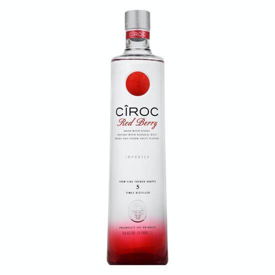 Ciroc Red Berry Vodka (750ml bottle)