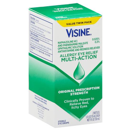 Visine Multi-Action Allergy Eye Relief (2 ct)