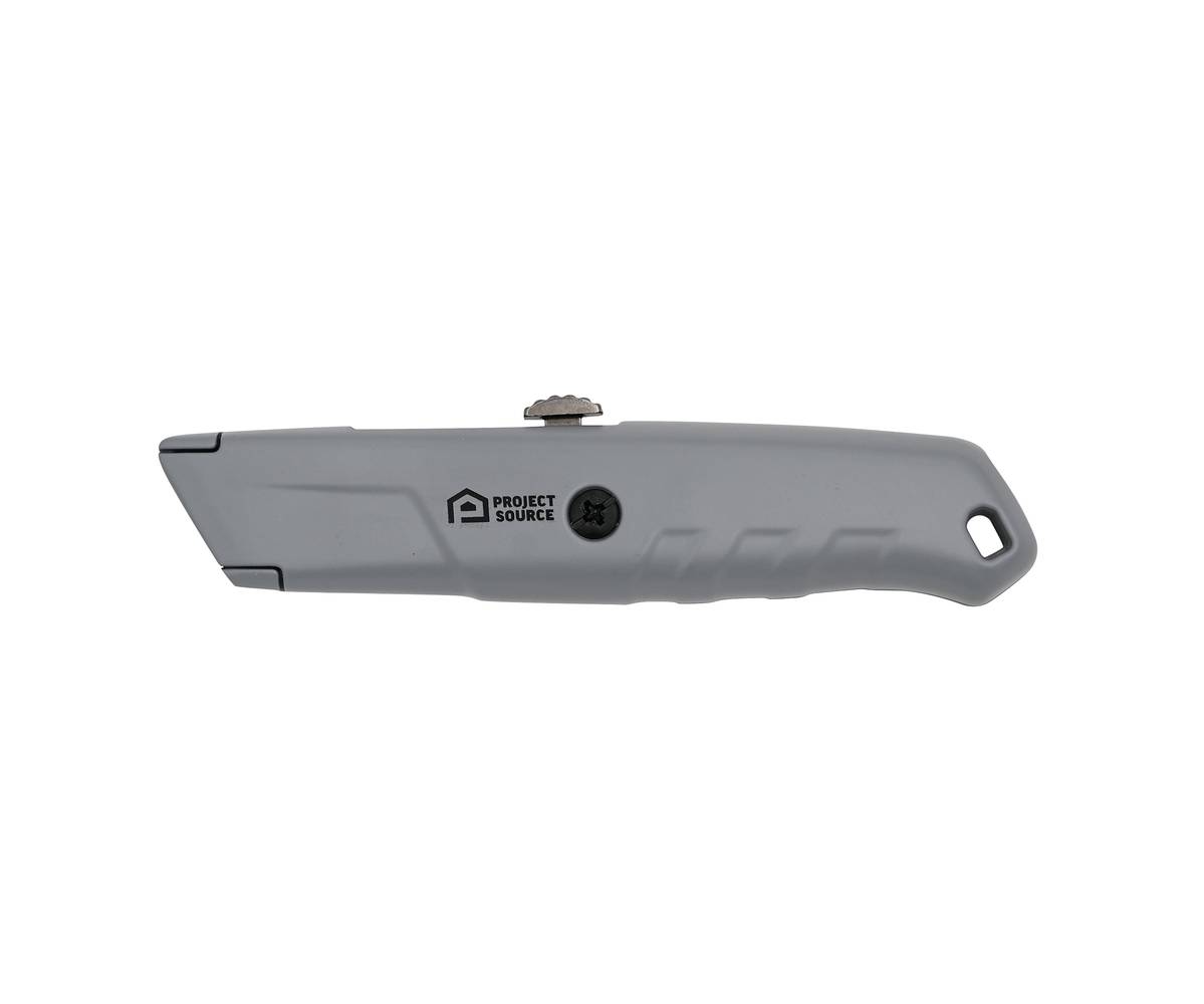 Project Source 18Mm 3-Blade Retractable Utility Knife with On Tool Blade Storage | 54868