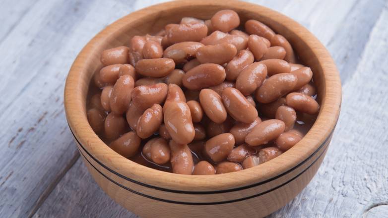Order Pinto Beans (5 oz) food online from Veronica Burrito Bar - Sunnyvale store, Sunnyvale on bringmethat.com