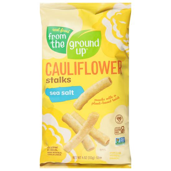 From the Ground Up Gluten Free Sea Salt Cauliflower Stalks