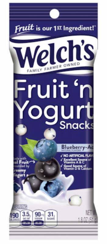 Welch's Fruit N Yogurt Blueberry Acai 1.8oz