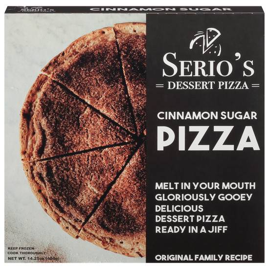 Serio's Pizza (cinnamon sugar)