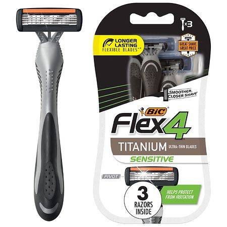 BiC Flex4 Razors (3 ct)