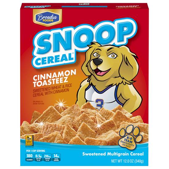 Snoop Cereal Cinnamon Toasteez Cereal
