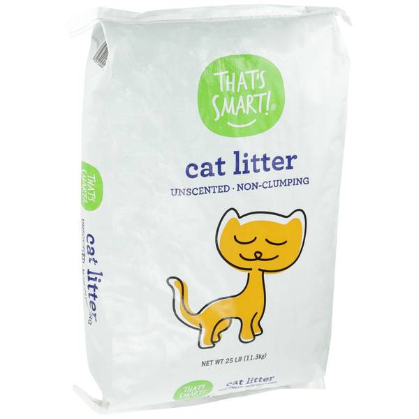 That's Smart! Unscented Non-Clumping Cat Litter (25 lbs)