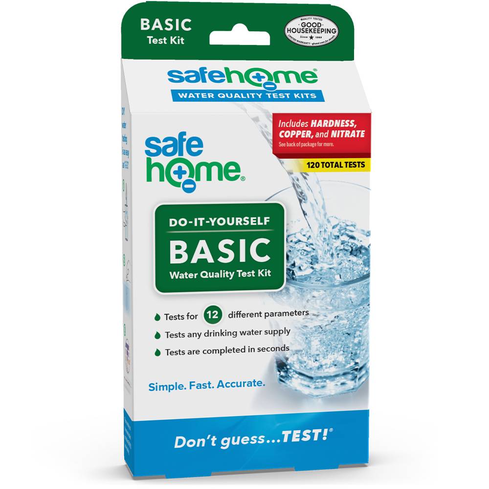 Safe Home Basic 120 Water Test Kit Multi-use Water Test Kit | SH-GH-BASDIY120