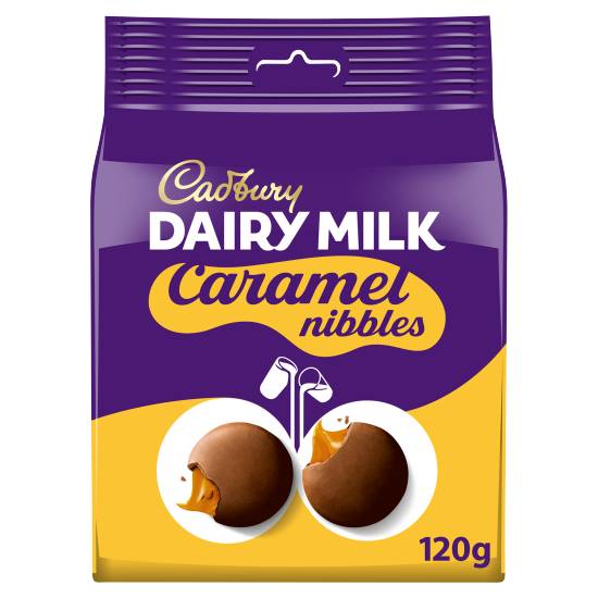 Cadbury Dairy Milk Caramel Nibbles Chocolate (120g)