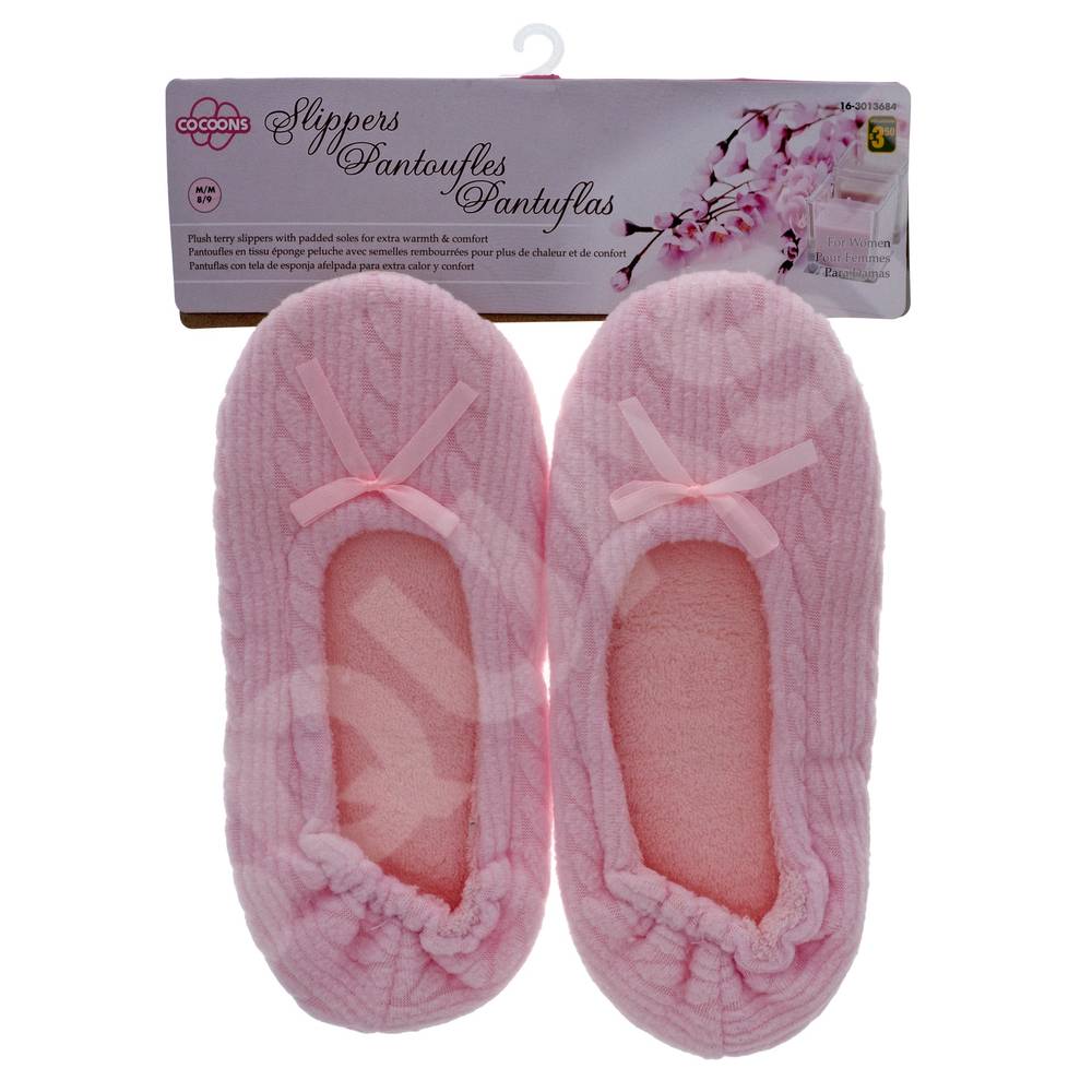 Cocoons Women Slippers, 8/9, Pink