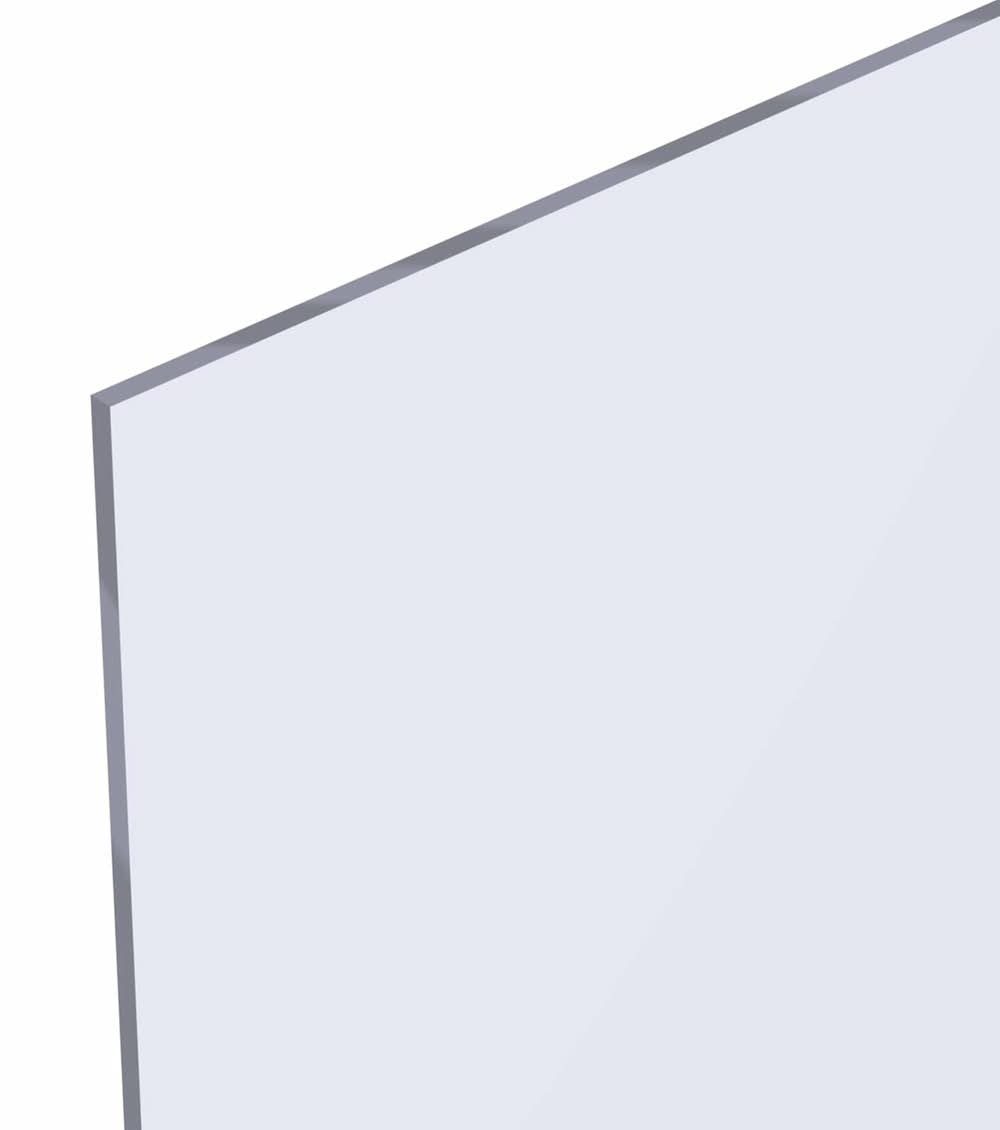 OPTIX 0.08-in T x 8.0-in W x 10.0-in L Clear Acrylic Sheet
