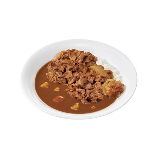 肉2倍牛カレーPork Curry Rice w/ 2x Beef