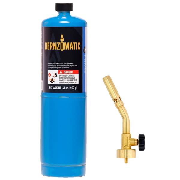 Mag-Torch Brass Torch With 14.1 Ounce Propane Cylinder Mt200