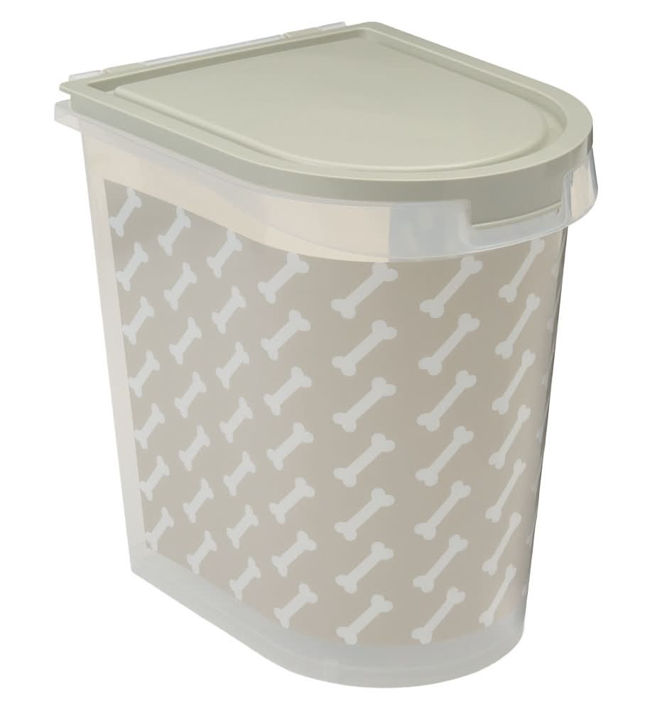 Heart to Tail 20L Pet Food Container - Gray Bones