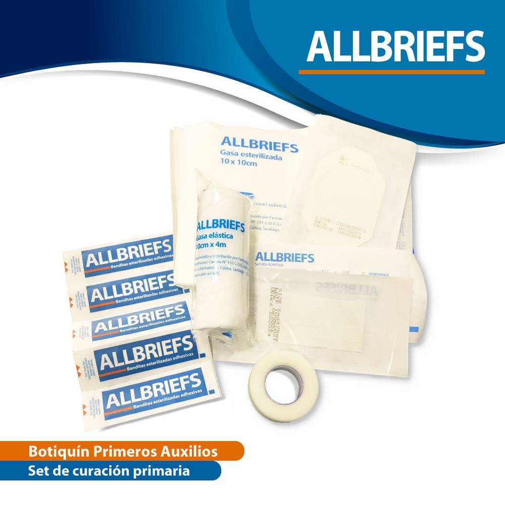 Botiquín Primeros Auxilios ALLBRIEFS