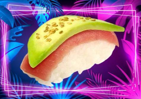 SUSHI / Thon avocat (x2)