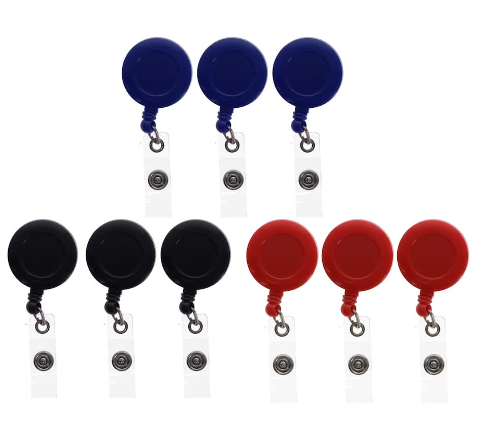 Jot Retractable Card Holders, 3-ct. Packs