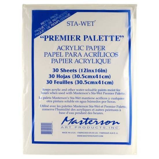 Masterson Art Products Masterson Sta-Wet Premier Palette Paper (1 ct)