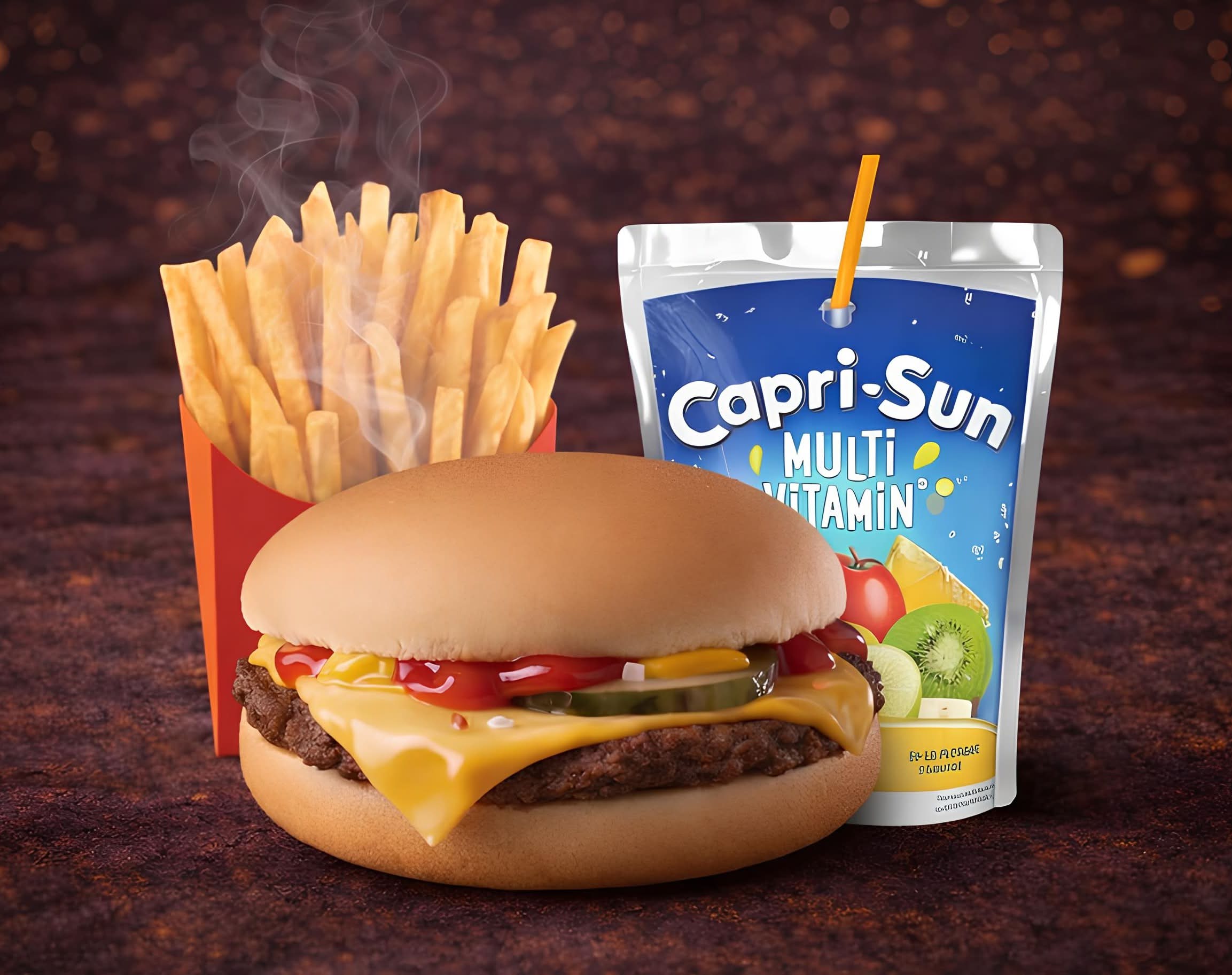 🍔 Menu Junior Cheese | Le Petit Burger des Grands Gourmands