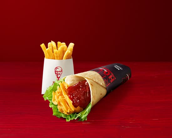 レッドホットツイスターセット(ドリンク無し) Red Hot Twister Combo