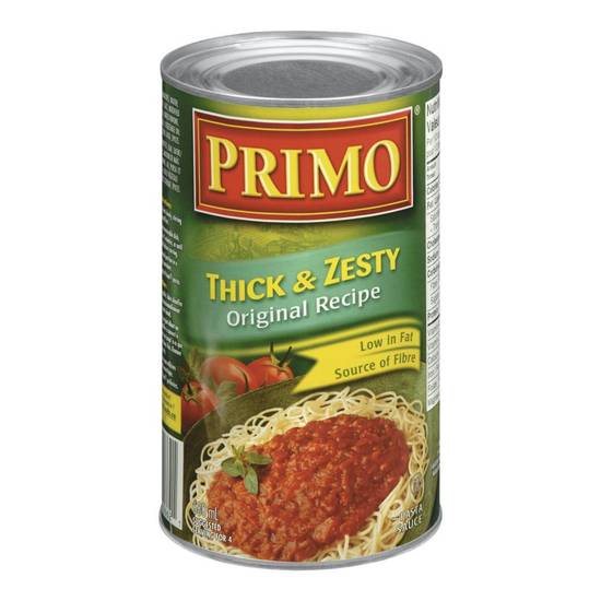 Primo · Thick & Zesty pasta sauce original - Tomate