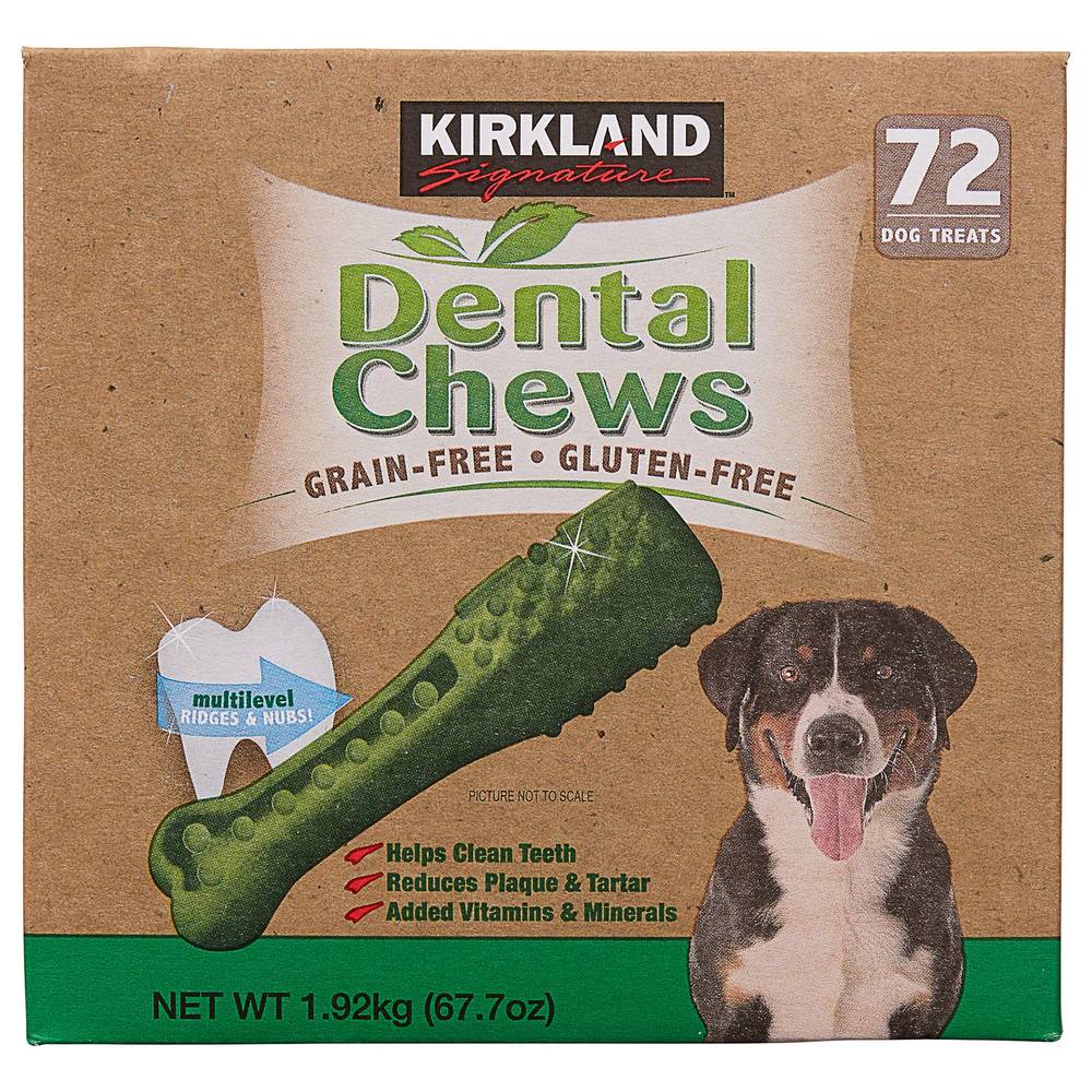 Kirkland Signature Dental Chews For Dogs (4.23 lbs, 72 ct)