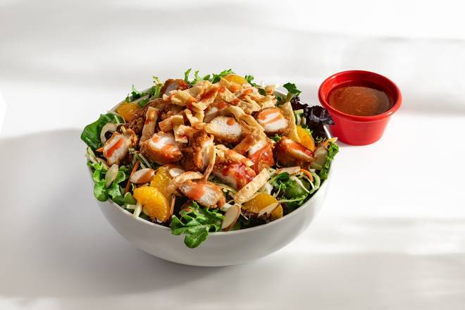 Crispy Orange Chicken Salad