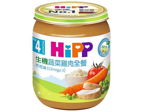 HiPP喜寶生機蔬菜雞肉全餐125G(冷藏)^301124376