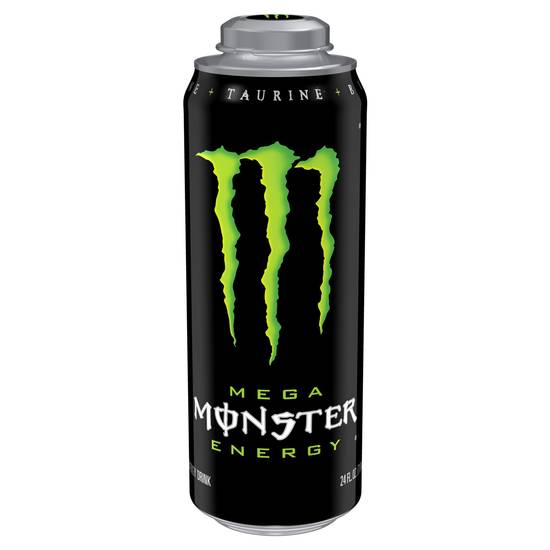 Order Monster Energy Mega Green Can (24 oz) food online from Rite Aid store, Shawnee on bringmethat.com