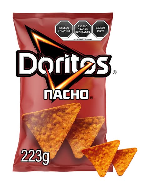 Doritos · Nacho botana de maíz, queso-chile (223 g)