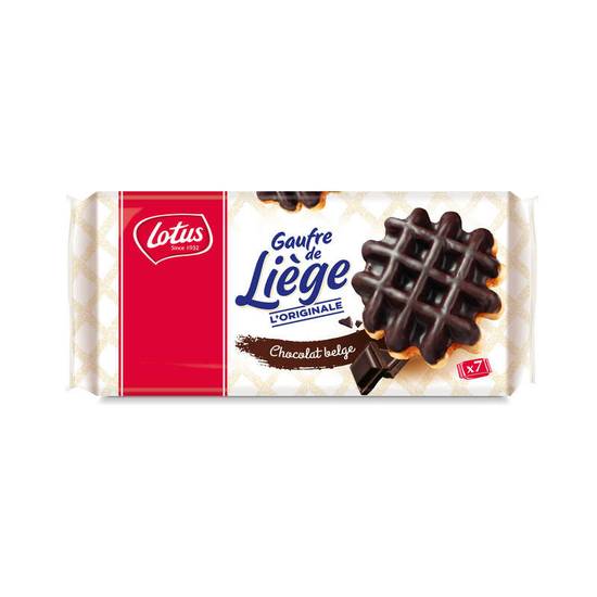 Gaufres de Liège au chocolat