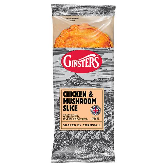 Ginsters Chicken & Mushroom Slice (170g)