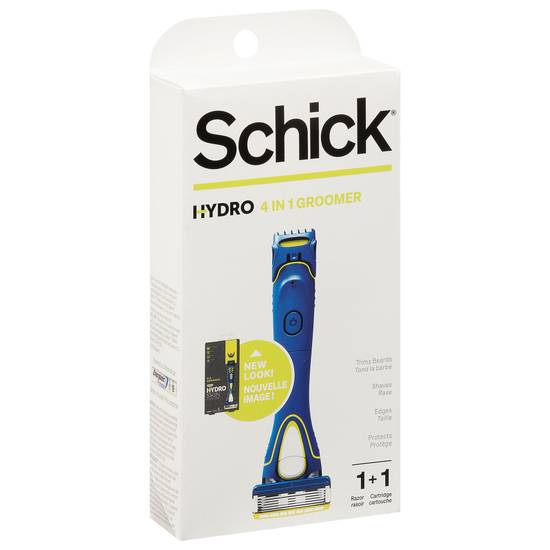 Schick Hydro 5 Groomer 4 in 1 Power Razor For Men