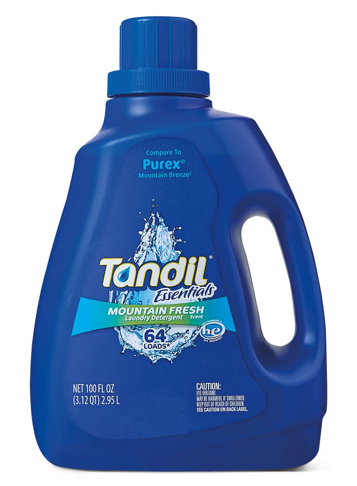 Tandil Essentials Liquid Laundry Detergent, Mountain Fresh (100 fl oz)