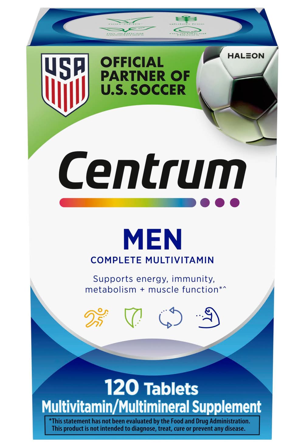 Centrum Complete Multivitamin Supplement Tablets, Men (120 ct)