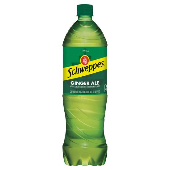 Schweppes Ginger Ale Soda (42.2 fl oz)