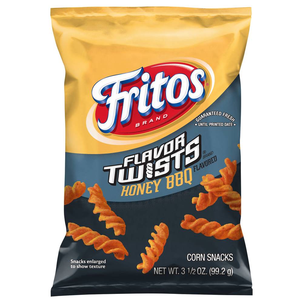 Fritos Twists Corn Snacks, Honey Bbq (3.5 oz)