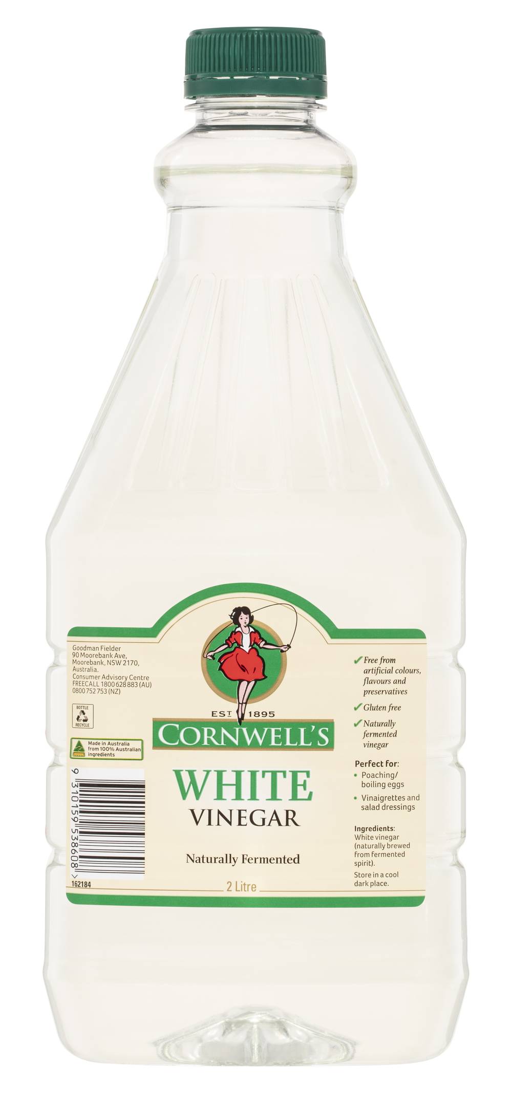 Cornwell's White Vinegar (2L)