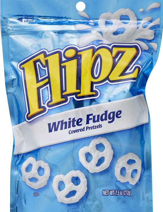 Flipz White Fudge Covered Pretzel