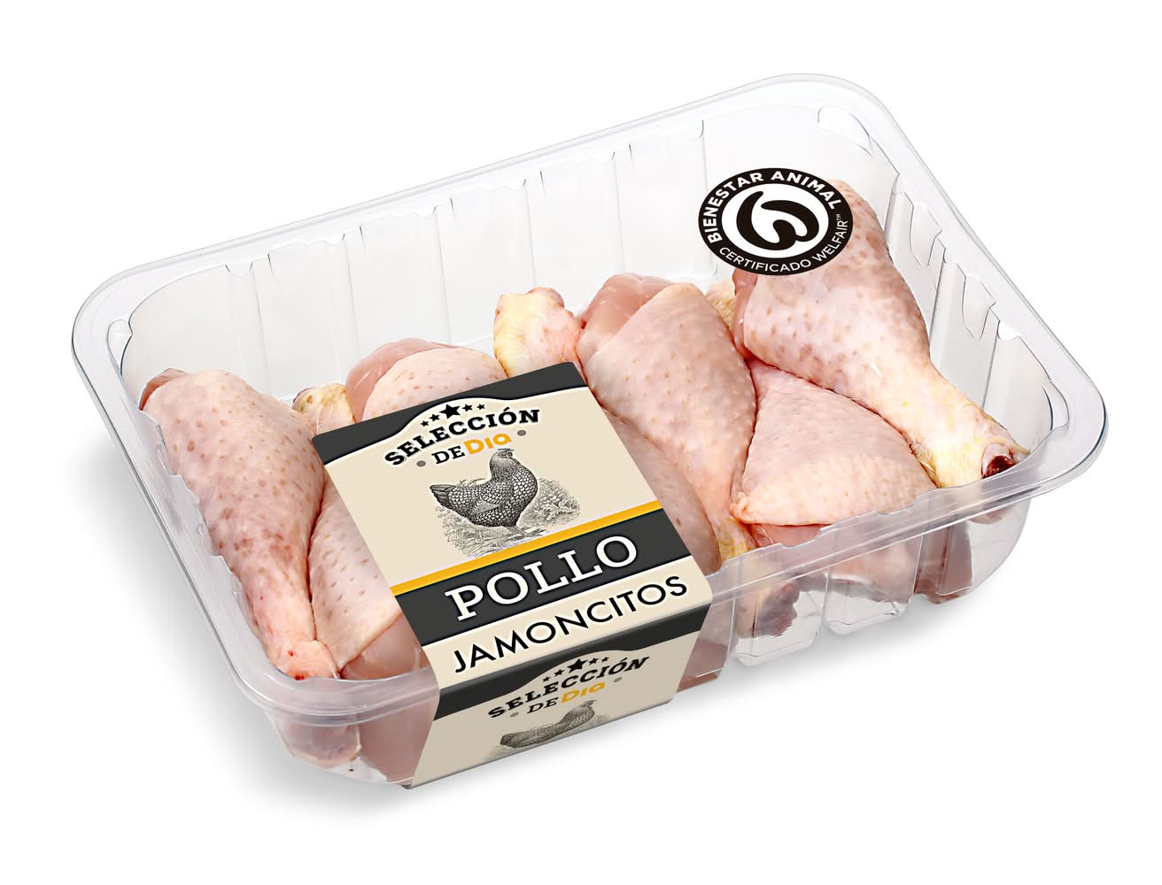 Jamoncitos De Pollo Familiar Selección De Dia Bandeja 800 G Aprox.